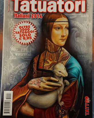riviste e annuari tattoo vintage 