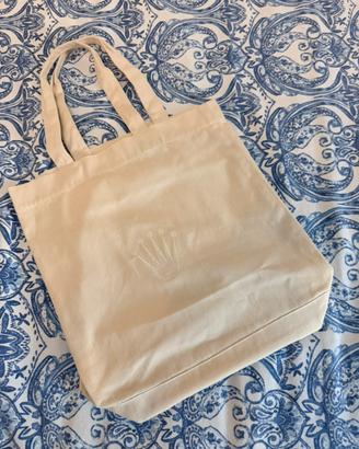 Borsa Tote Bag Rolex Originale in Cotone nuova
