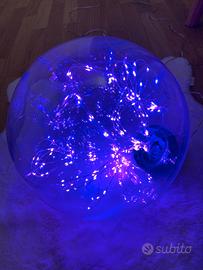 Lampada fantastic ball luce pink led