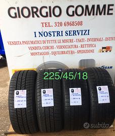 Gomme usate invernali 225/45/18