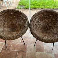 Poltrone tonde anni 60