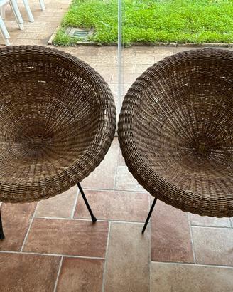 Poltrone tonde anni 60