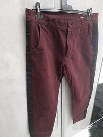 pantalone in tessuto 