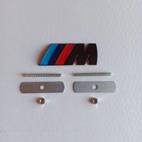 Emblema fregio BMW Msport Nero griglia anteriore