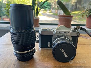 Nikkormat FT N + obiettivo *Nikkor 20mm f/2.8 + ob