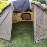 Tenda carpfishing trakker SLX V3 150 con sovratelo