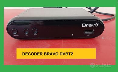 DECODER  BRAVO   Digitale Terrestre  T2