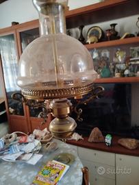 lampadario in ottone 