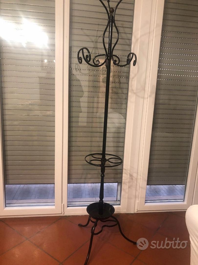 Attaccapanni A Scomparsa In Ferro Battuto - 5 Posti Estraibile, Design Artigianale - Foto 7