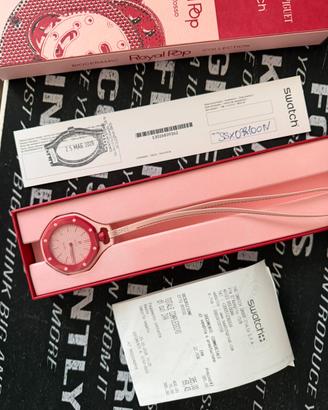 Royal pop swatch otto rosso