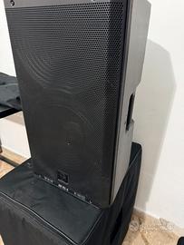 Rcf 912 + cover + stativi casse + borsa