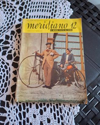 vecchio libro mensile Meridiano 12