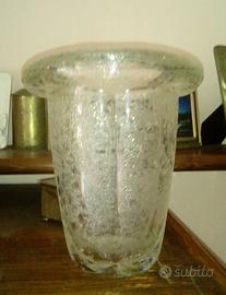 Vaso antico DAUM lavorazione all'acido - anni 30