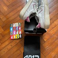 Scarpe 4B12 Donna Pelle Bianca 38