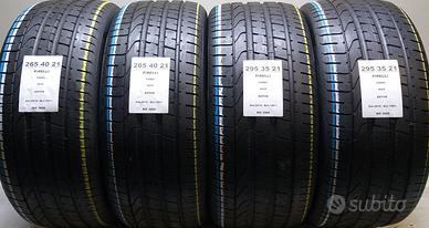 4 GOMME 265 40 21/295 35 21 PIRELLI 100% RIF3908