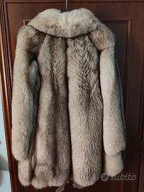 Pelliccia volpe Argentata Vintage