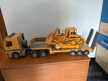 Camion e bulldozer Bruder