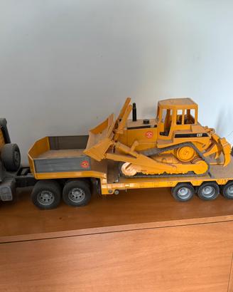 Camion e bulldozer Bruder