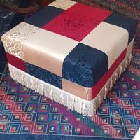 Pouf stile patchwork