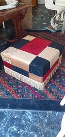 Pouf stile patchwork