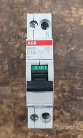 Abb magnetotermico 2x10A 