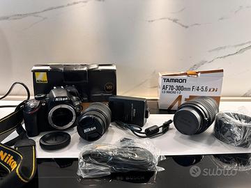 Nikon D3200 + teleobbiettivo