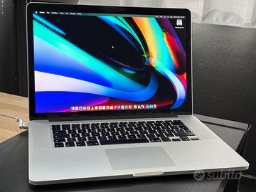 MacBook Pro  I7 Retina 2.5 GHz  15" mid 2014