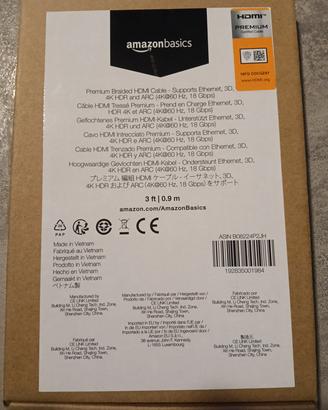 Cavo hdmi 4K 0.9 mt Nuovo