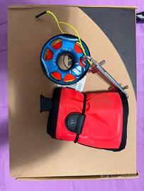 Spool Apeks 45 metri più pedagno Apeks SMB