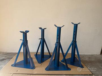 Cavalletti regolabili per officina