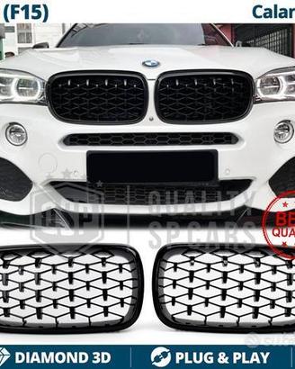 GRIGLIE Anteriori BMW X5 F15 Nero Lucido Diamond