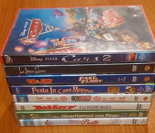 8 DVD cartoni animati USATI