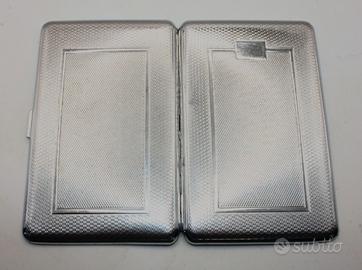 Portasigarette EPNS inglese "Kincraft" vintage