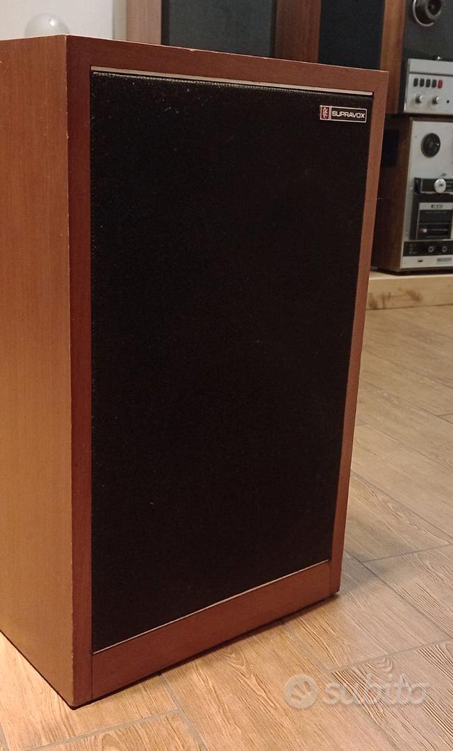 Enceintes Acoustiques Dynamic Sound - Vintage - Filaire - Modèle Actif - Occasion