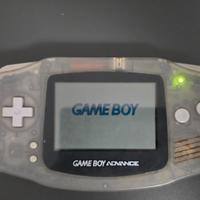 Gameboy Advance clear blue