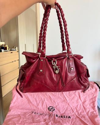 Borsa vera pelle Francesco Biasia vintage y2k