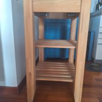 carrelli Ikea da cucina legno 