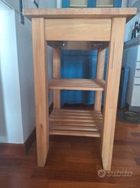 carrelli Ikea da cucina legno 