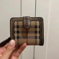 Portafoglio vintage Burberry donna