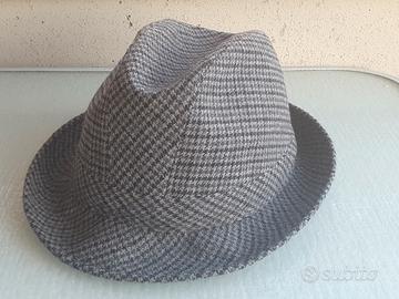 Cappello da uomo trilby grigio tg. 61