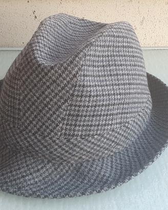 Cappello da uomo trilby grigio tg. 61