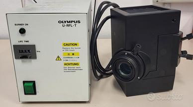 Olympus U-Rfl-T 200+U-LS100HG Fluorescenza