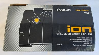 Canon ION RC-251 Still Video Camera Hi8/HiVF