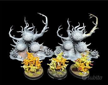 Maggotkin Nurgle Demoni Caos Warhammer 40k AoS 2