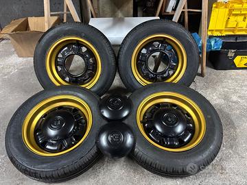 Cerchi CMR Fiat 500 Epoca + Gomme