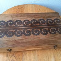 Scatola legno 60x35xx10