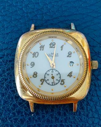 Cassa Orologio Vintage in bagno oro 18kt