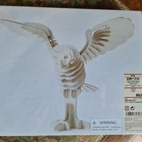 Puzzle tridimensionale gufo