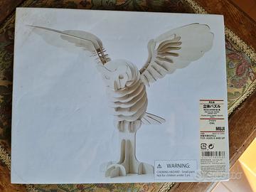 Puzzle tridimensionale gufo