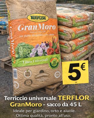 terriccio per giardino 